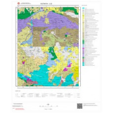 J 23 Paftası 1/100.000 ölçekli Jeoloji Haritası