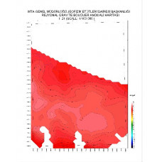 F 21 paftası 1/100.000 ölçekli Rejyonal Gravite (Bouguer Anomali) Haritası