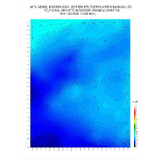 H 47 paftası 1/100.000 ölçekli Rejyonal Gravite (Bouguer Anomali) Haritası