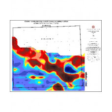 SAMSUN paftası 1/500.000 ölçekli Havadan Rejyonal Manyetik Haritası