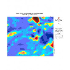 SİVAS paftası 1/500.000 ölçekli Havadan Rejyonal Manyetik Haritası