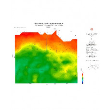 SİNOP paftası 1/500.000 ölçekli Rejyonal Gravite (Bouguer Anomali) Haritası
