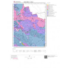E18b2 Paftası 1/25.000 Ölçekli Vektör Jeoloji Haritası