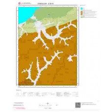 E 28-d3 Paftası 1/25.000 ölçekli Jeoloji Haritası