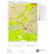 F 19 Paftası 1/100.000 ölçekli Jeoloji Haritası