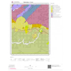F 20-a1 Paftası 1/25.000 ölçekli Jeoloji Haritası