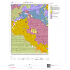 F 20-b4 Paftası 1/25.000 ölçekli Jeoloji Haritası
