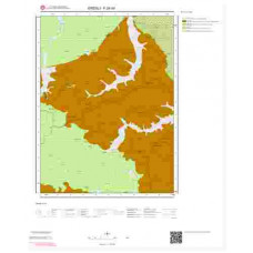 F 24-d4 Paftası 1/25.000 ölçekli Jeoloji Haritası