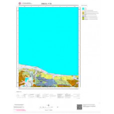 F 25 Paftası 1/100.000 ölçekli Jeoloji Haritası