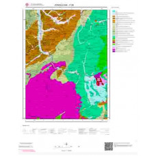 F 28 Paftası 1/100.000 ölçekli Jeoloji Haritası