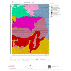 F30a3 Paftası 1/25.000 Ölçekli Vektör Jeoloji Haritası