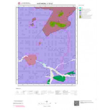 F32a3 Paftası 1/25.000 Ölçekli Vektör Jeoloji Haritası