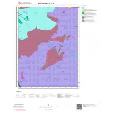 F32a4 Paftası 1/25.000 Ölçekli Vektör Jeoloji Haritası