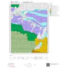 F32c3 Paftası 1/25.000 Ölçekli Vektör Jeoloji Haritası