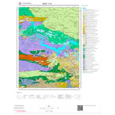 F34 Paftası 1/100.000 Ölçekli Vektör Jeoloji Haritası