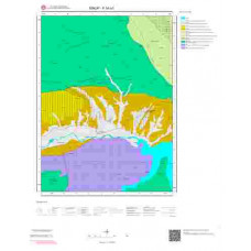 F34a1 Paftası 1/25.000 Ölçekli Vektör Jeoloji Haritası