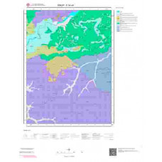 F34a4 Paftası 1/25.000 Ölçekli Vektör Jeoloji Haritası
