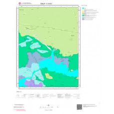 F34b3 Paftası 1/25.000 Ölçekli Vektör Jeoloji Haritası