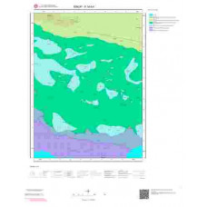 F34b4 Paftası 1/25.000 Ölçekli Vektör Jeoloji Haritası