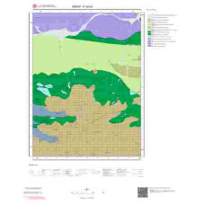 F34d3 Paftası 1/25.000 Ölçekli Vektör Jeoloji Haritası