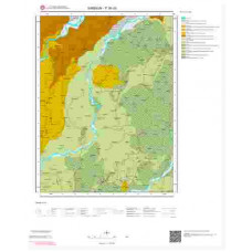 F38d3 Paftası 1/25.000 Ölçekli Vektör Jeoloji Haritası