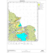 F 50 Paftası 1/100.000 ölçekli Jeoloji Haritası