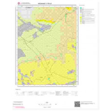 F50d1 Paftası 1/25.000 Ölçekli Vektör Jeoloji Haritası