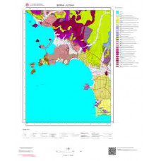 G22b4 Paftası 1/25.000 Ölçekli Vektör Jeoloji Haritası