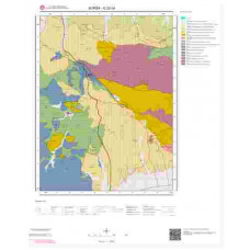 G22c4 Paftası 1/25.000 Ölçekli Vektör Jeoloji Haritası