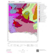 G23a3 Paftası 1/25.000 Ölçekli Vektör Jeoloji Haritası