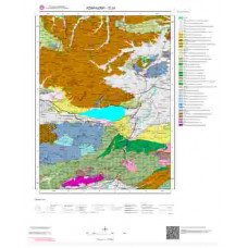 G 24 Paftası 1/100.000 ölçekli Jeoloji Haritası