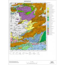 G 25 Paftası 1/100.000 ölçekli Jeoloji Haritası