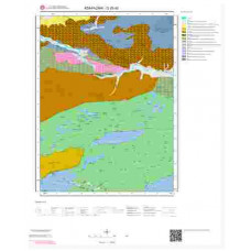 G 25-d3 Paftası 1/25.000 ölçekli Jeoloji Haritası