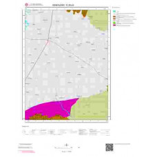 G26a3 Paftası 1/25.000 Ölçekli Vektör Jeoloji Haritası