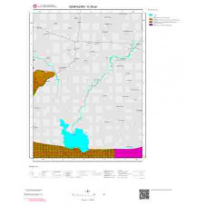 G26a4 Paftası 1/25.000 Ölçekli Vektör Jeoloji Haritası
