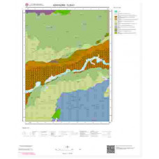 G26b1 Paftası 1/25.000 Ölçekli Vektör Jeoloji Haritası