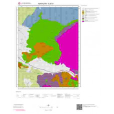 G26b4 Paftası 1/25.000 Ölçekli Vektör Jeoloji Haritası