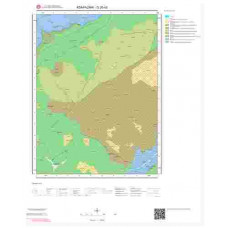G26c3 Paftası 1/25.000 Ölçekli Vektör Jeoloji Haritası