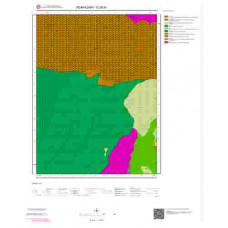 G26d1 Paftası 1/25.000 Ölçekli Vektör Jeoloji Haritası