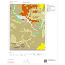 G29c3 Paftası 1/25.000 Ölçekli Vektör Jeoloji Haritası