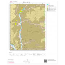 G29d3 Paftası 1/25.000 Ölçekli Vektör Jeoloji Haritası