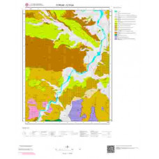 G33b4 Paftası 1/25.000 Ölçekli Vektör Jeoloji Haritası