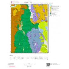G33c1 Paftası 1/25.000 Ölçekli Vektör Jeoloji Haritası