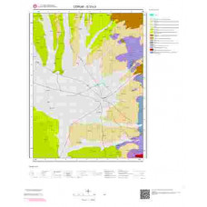 G 33-c3 Paftası 1/25.000 ölçekli Jeoloji Haritası