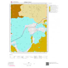G34c1 Paftası 1/25.000 Ölçekli Vektör Jeoloji Haritası