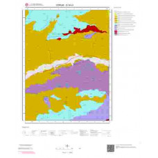 G34c3 Paftası 1/25.000 Ölçekli Vektör Jeoloji Haritası