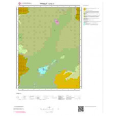 G43c1 Paftası 1/25.000 Ölçekli Vektör Jeoloji Haritası