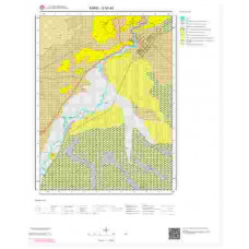 G50d4 Paftası 1/25.000 Ölçekli Vektör Jeoloji Haritası