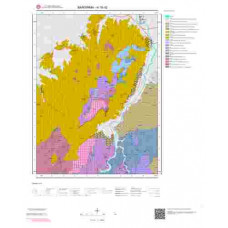 H18d2 Paftası 1/25.000 Ölçekli Vektör Jeoloji Haritası