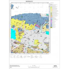 H 20 Paftası 1/100.000 ölçekli Jeoloji Haritası